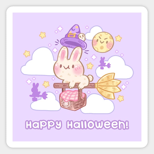 Happy Halloween Magnet by Kukoo.Kat